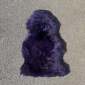 Purple Quilt Backed Sheepskin