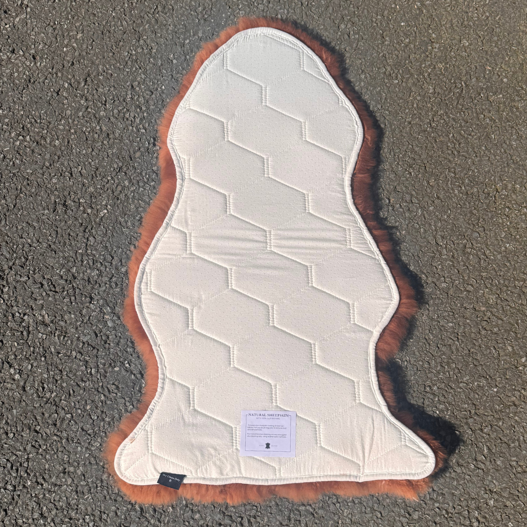 Brick Quilt Backed Sheepskin