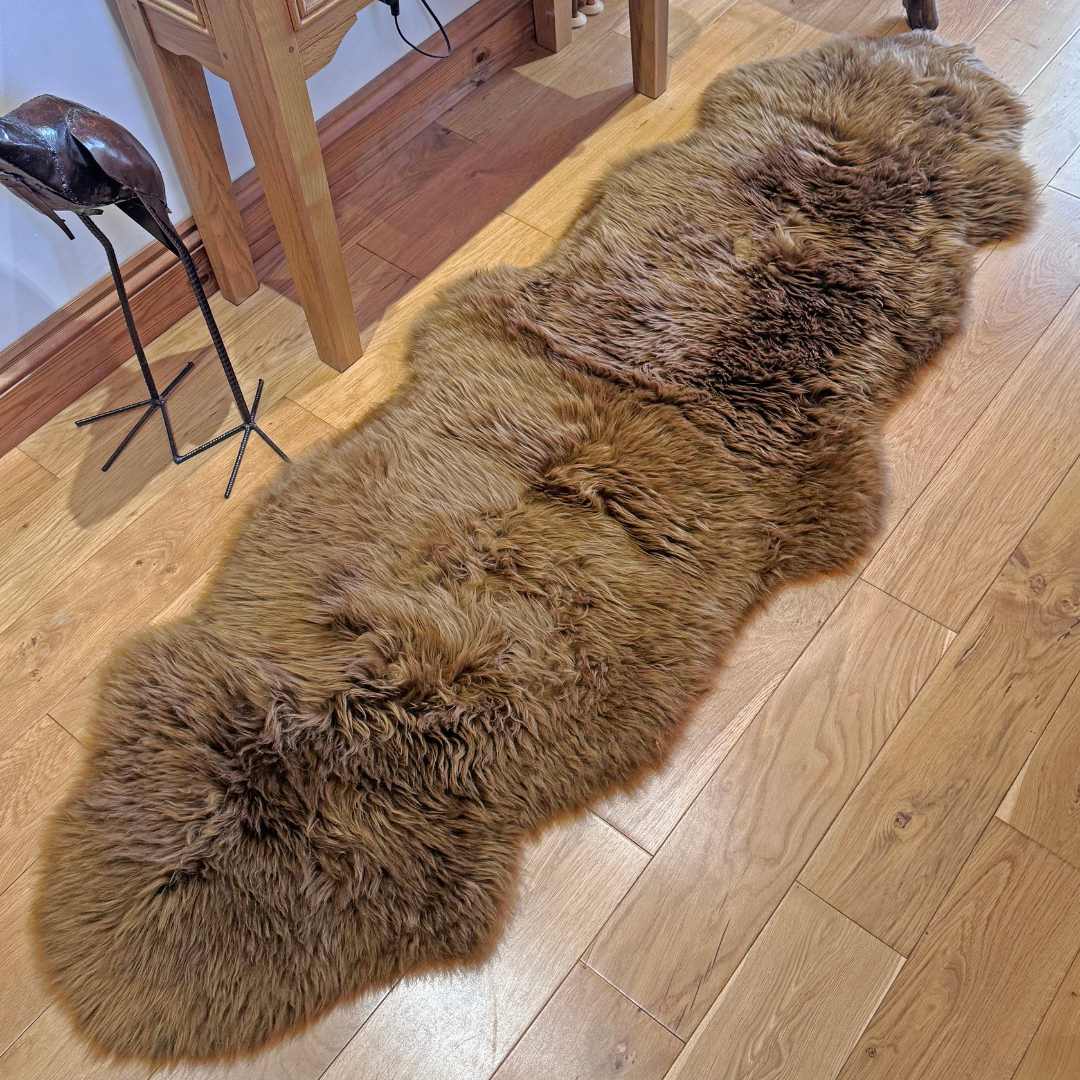 Toffee Premium Double Sheepskin