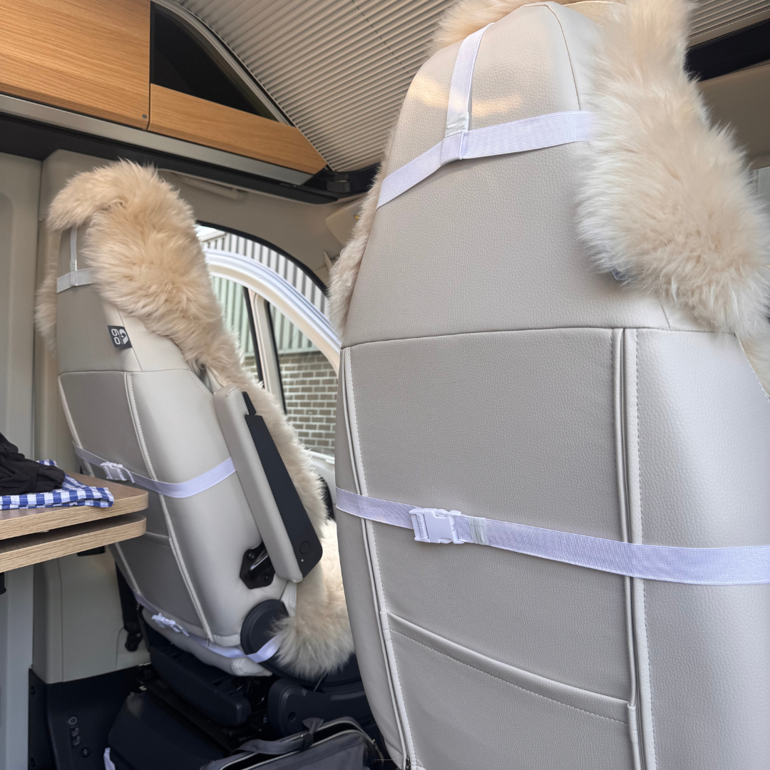 Motorhome Fixed Headrest Captain Covers