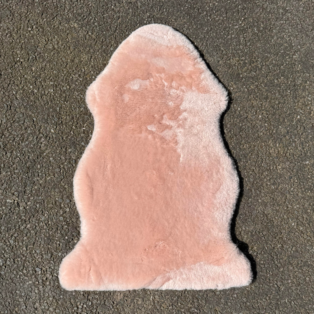 Dusky Pink Medi Sheepskin