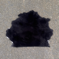 Black Merino Sheepskin Half