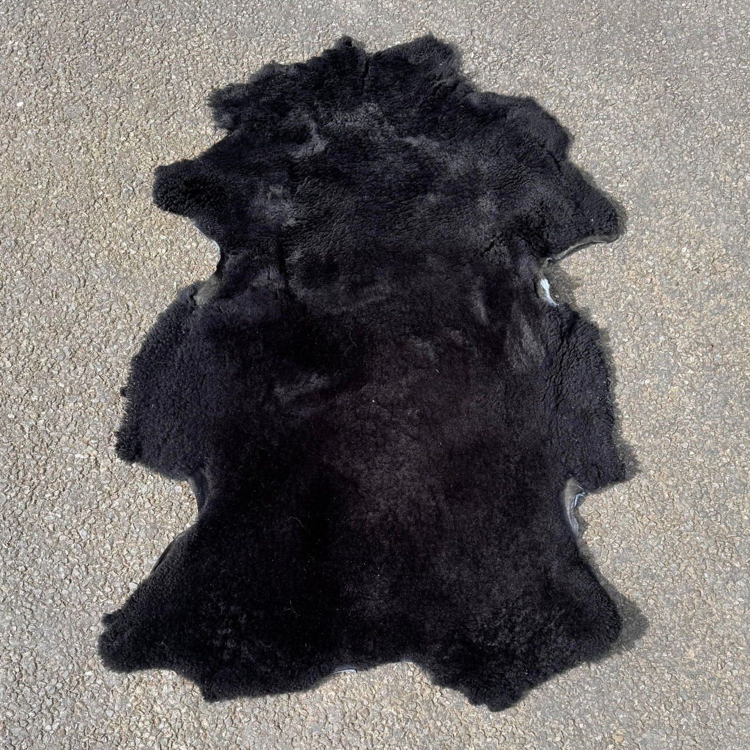Black Merino Sheepskin