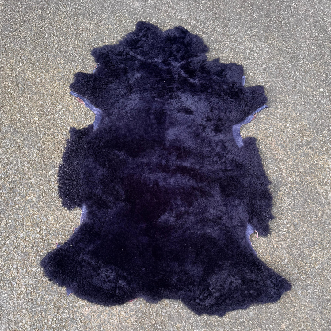 Navy Merino Sheepskin
