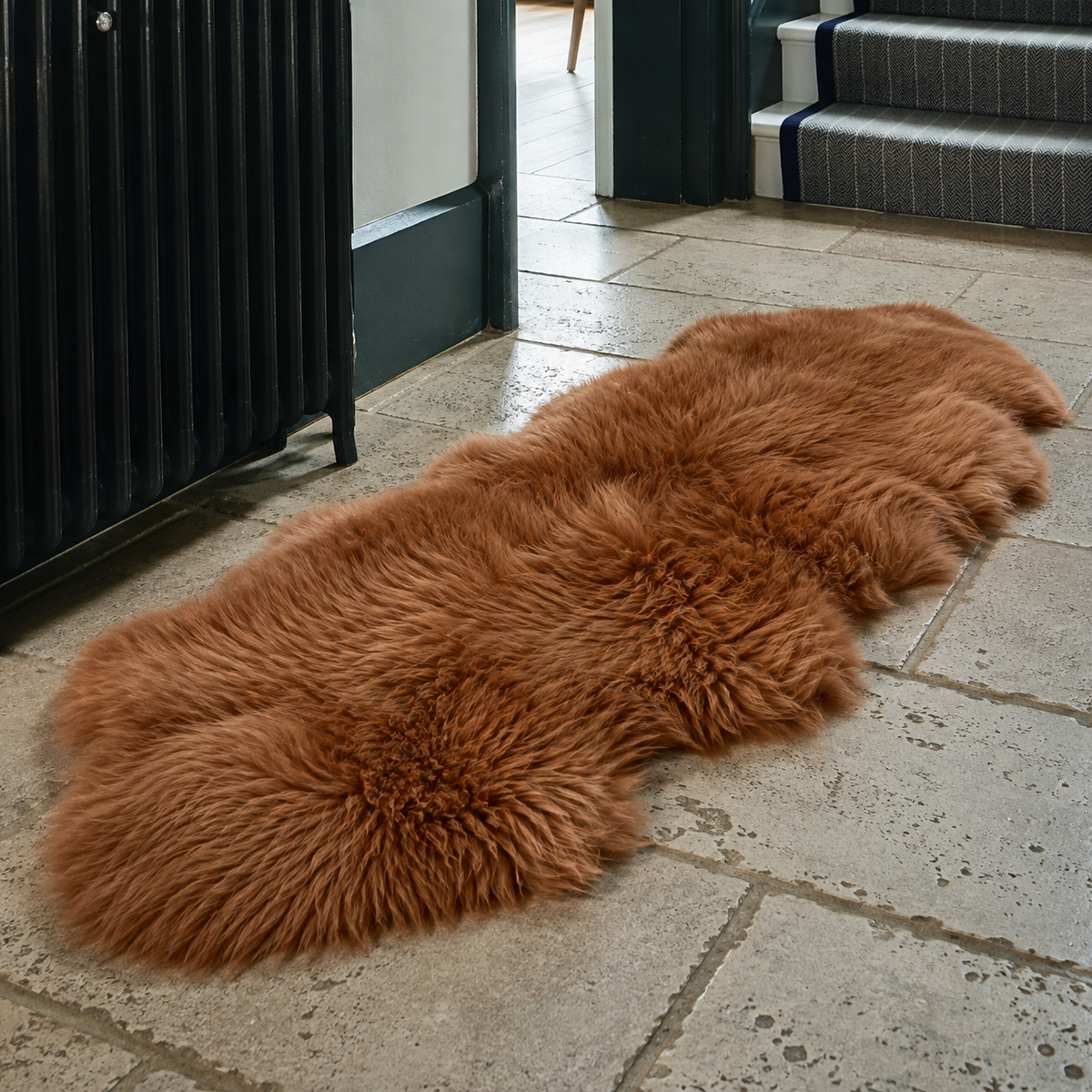 Toffee Premium Double Sheepskin